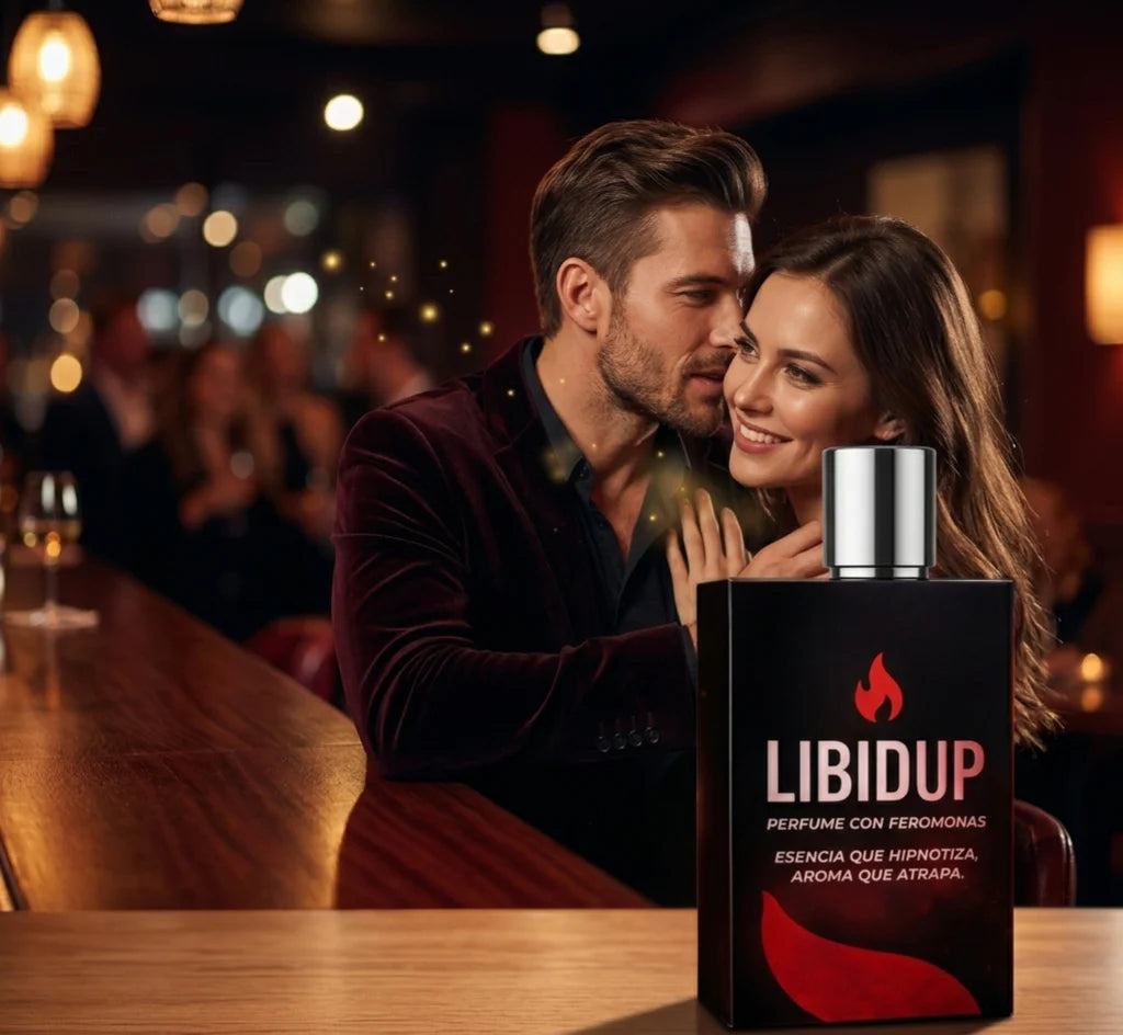 PERFUME VIRAL CON FEROMONAS LIBIDUP (HOMBRE)